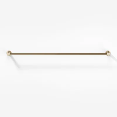 Hassel&Teudt H19-80 - Håndklestativ 80 cm, polert messing natur