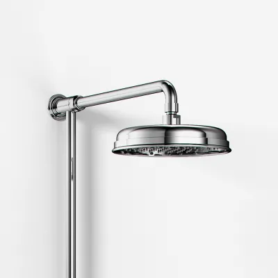 Hassel&Teudt HBT900 - SmartTerm dusjstangsett m/Ø21 cm. Rain DeLuxe m/EasyClean, Chrome