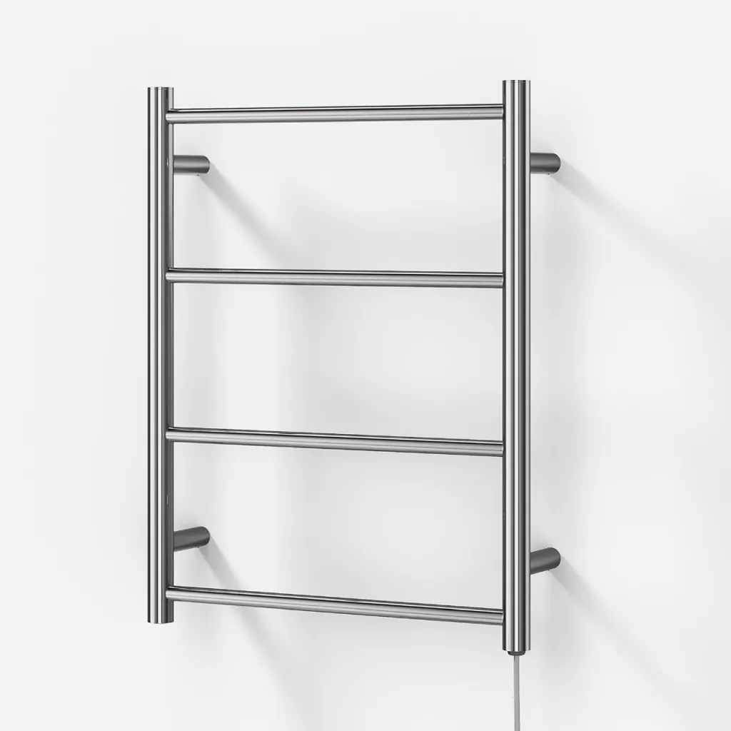 Pulcher Minimalism PM64 - Elektrisk håndkletørker, 50 x 64 cm, krom