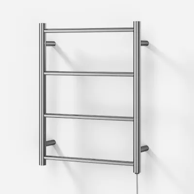 Pulcher Minimalism PM64 - Elektrisk håndklestativ, 50 x 64h cm, Krom