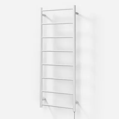 Pulcher Minimalism PM128 - Elektrisk håndklestativ, 50 x 128h cm, Mathvid
