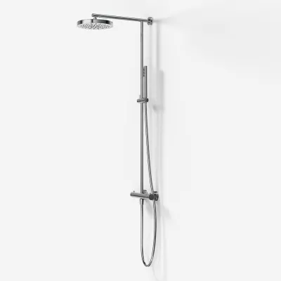 Semplice SRL10 -  Termostatsett, XL Rain DeLuxe Ø24 m/EasyClean, Krom