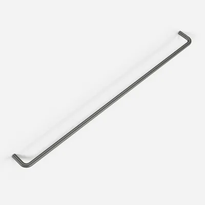 Semplice PS19-80 - Håndklestativ, PVD Matt Gun Metal