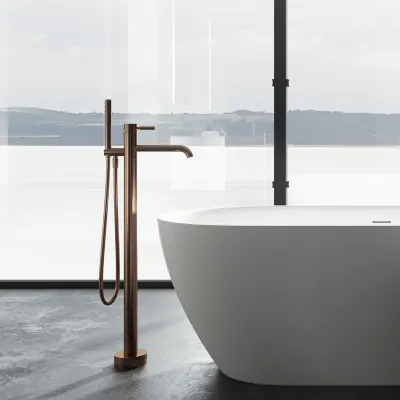 Pulcher Nomo 170 - Slim-Design badekar 170x80, Massive Mathvid SolidTec®