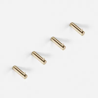 Semplice PS18 S01 - 4 x krok, polert messing naturell