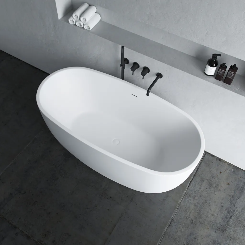 ArkiLife Nomi AN150 - Badekar 150x72 cm, matt hvit