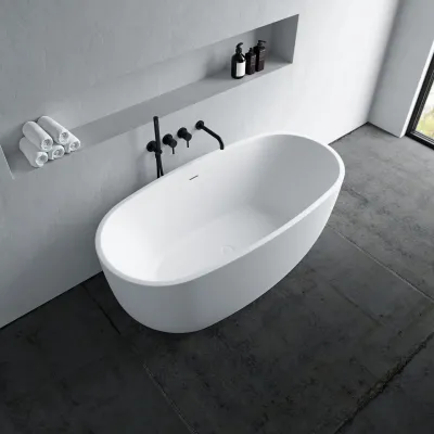 ArkiLife Nomi AN150 - Badekar 150x72 cm, matt hvit