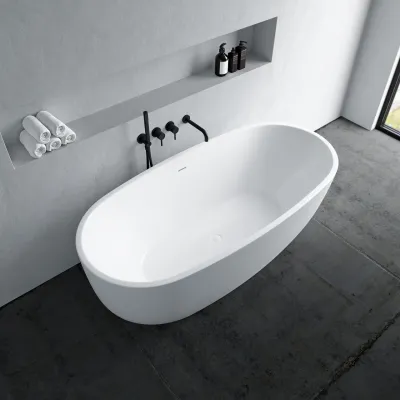 ArkiLife Nomi AN170 - Badekar 170x80 cm, Blank Hvit