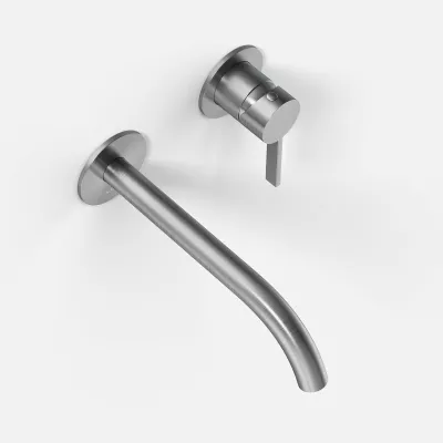 ArkiLife AVAO AA502 - Servantkran med 22 cm tut, børstet rustfritt stål