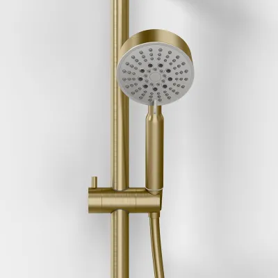 ArkiLife AVAO AABT900 - Termostatsett Ø30 Wellness Rain, PVD Børstet Messing