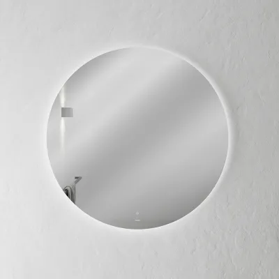 Pulcher Coco Backlight PM3-080 - Ø80 cm. LED-bakgrunnsbelyst speil med antidugg