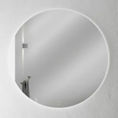 Pulcher Coco Backlight PM3-120 - Ø120 cm. LED-bakgrunnsbelyst speil med antidugg