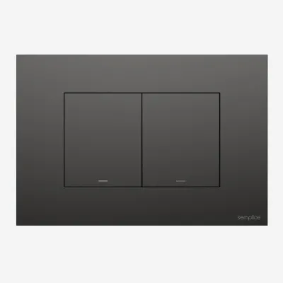 Semplice SX-K2 - Spyleplate, PVD matt Gun Metal