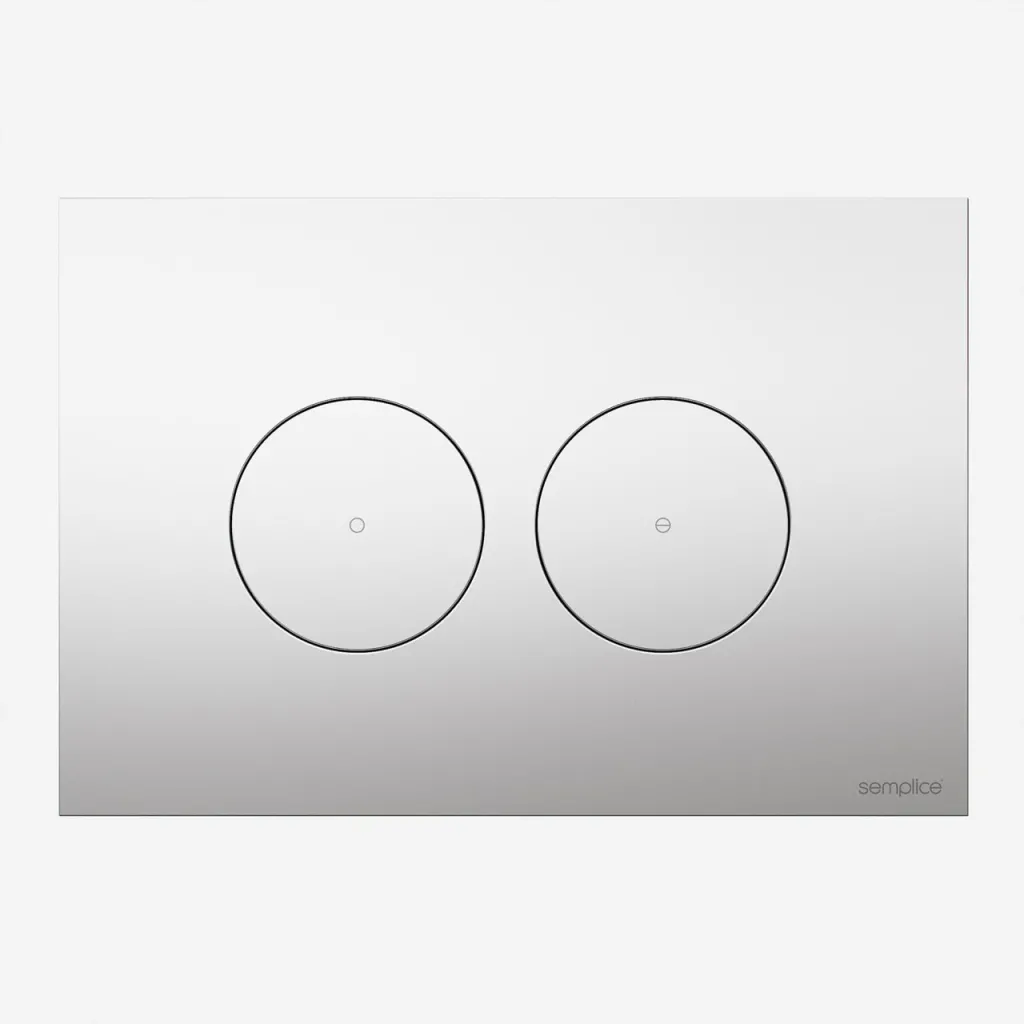 Semplice SX-O1 - Spyleplate, krom