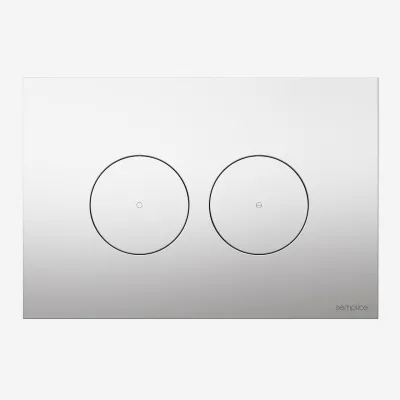 Semplice SX-O1 - Spyleplate, krom