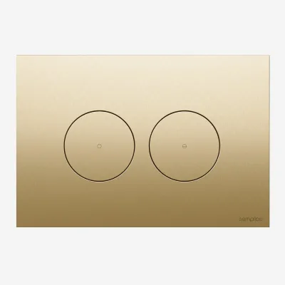 Semplice SX-O1 - Spyleplate, PVD børstet messing