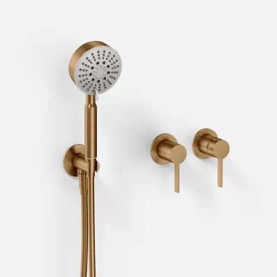 ArkiLife AVAO AA801 S01 - Ø30 Velværeregn m/EasyClean, PVD Børstet kobber