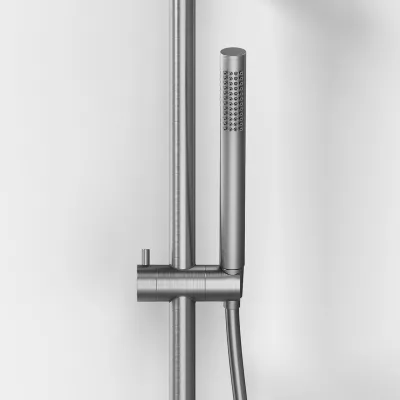 ArkiLife AVAO AABT900 S02 - Termostatsett Ø30 Wellness Rain, Børstet Rustfritt Stål