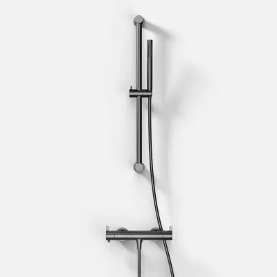ArkiLife AVAO AABT204 S02 - Termostat inkl. Dusjsett, Stick, PVD Børstet Gunmetal