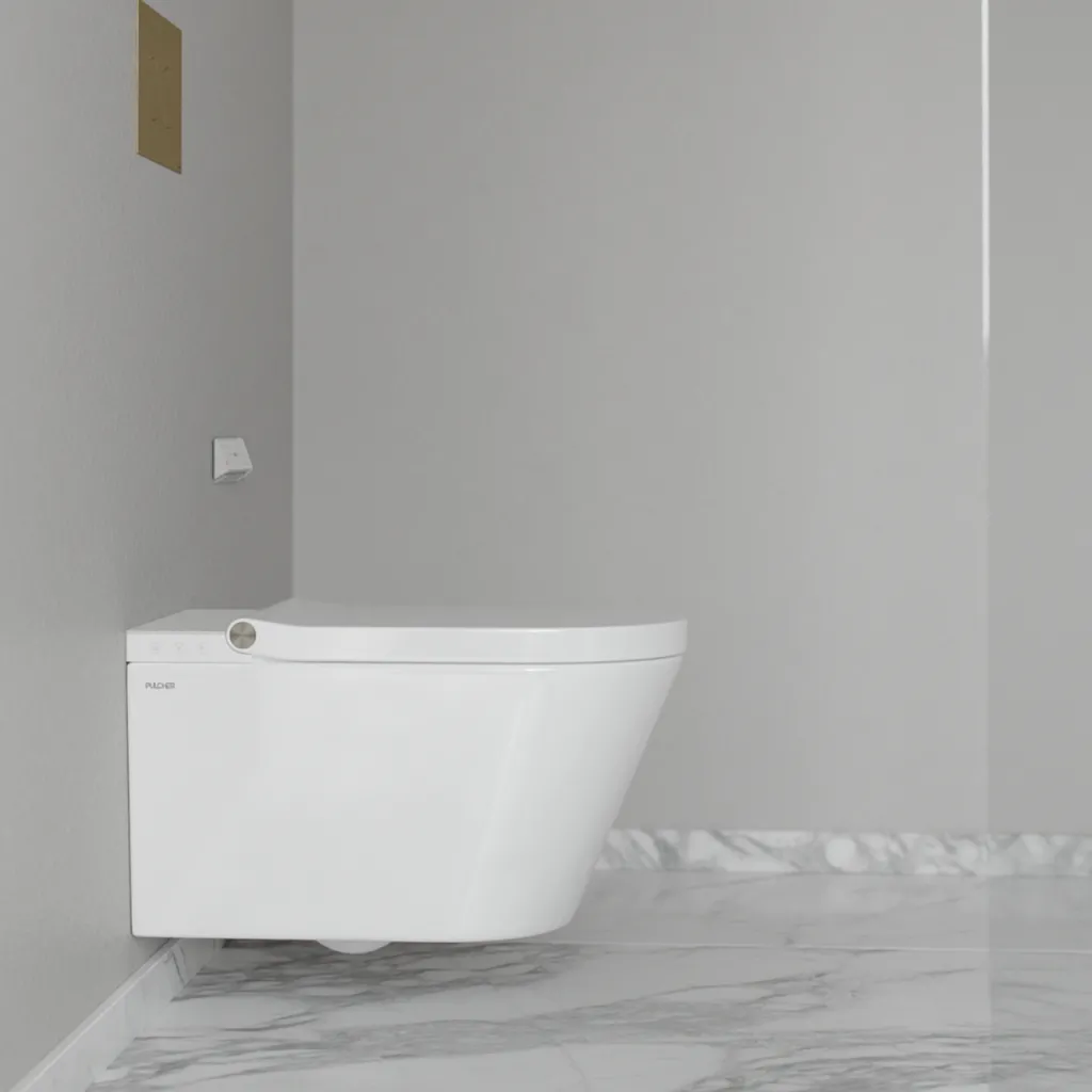 Aqualux PAX2-S Duschtoilet - LuxDusch Bidet funksjon & Soft-Close Sete m/varme