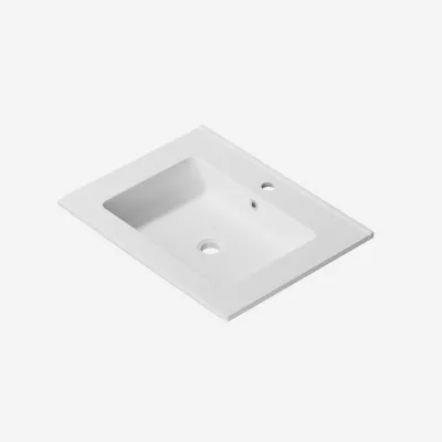 ArkiLife Ceramo® AC6046 - Matt hvit, Ø35 mm kranhull