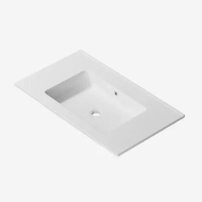 ArkiLife Ceramo® AC8046 - Matt hvit, uten kranhull