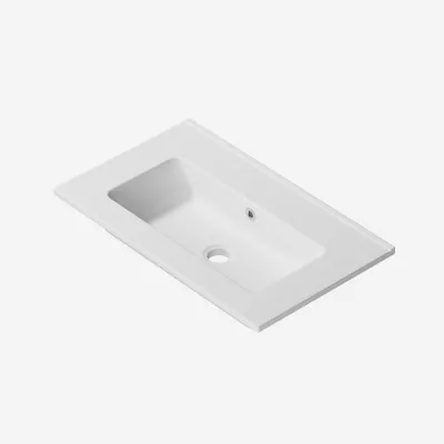 ArkiLife Ceramo® AC6036 - Matt hvit, uten kranhull