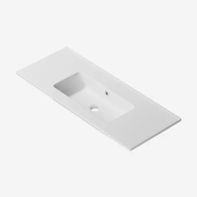 ArkiLife Ceramo® AC9036 - Matt hvit, uten kranhull