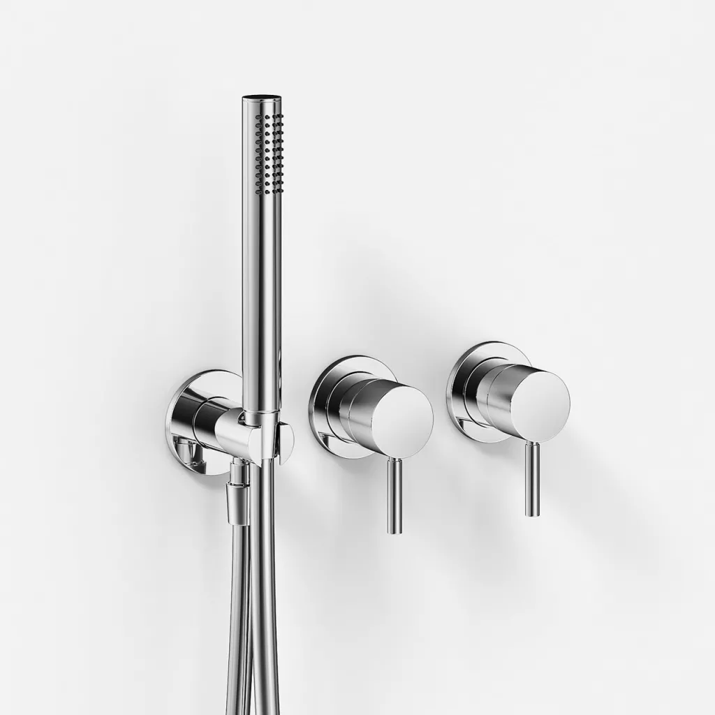 Semplice SBR801 S12 - Badekar/dusj, krom