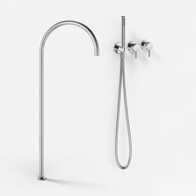 Semplice SBR801 S12 - Badekar/dusj, krom