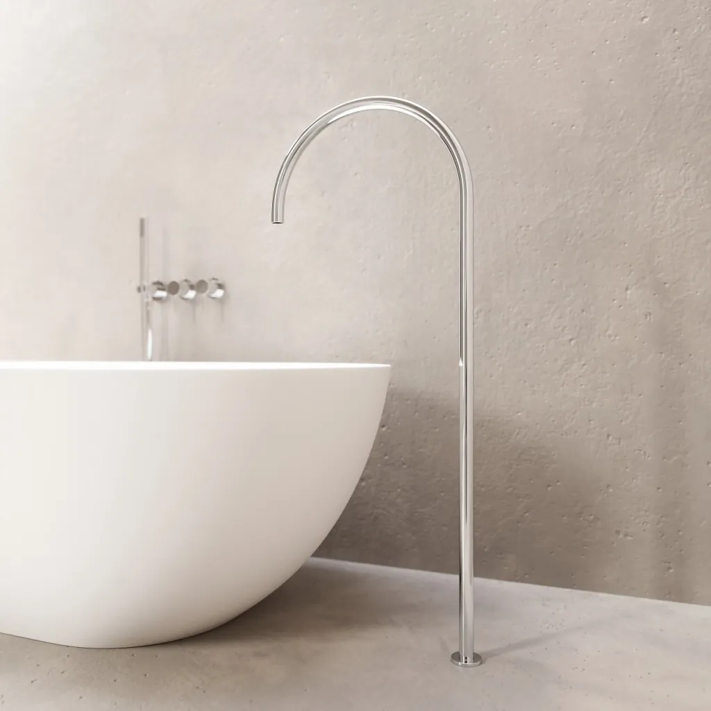 Semplice SBR801 S12 - Badekar/dusj, krom
