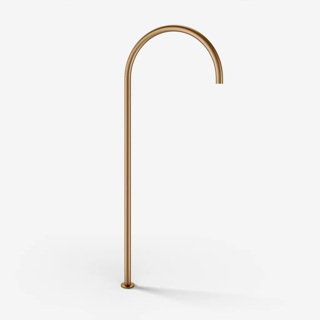 Semplice SBR801 S12 - Badekar/dusj, PVD børstet kobber