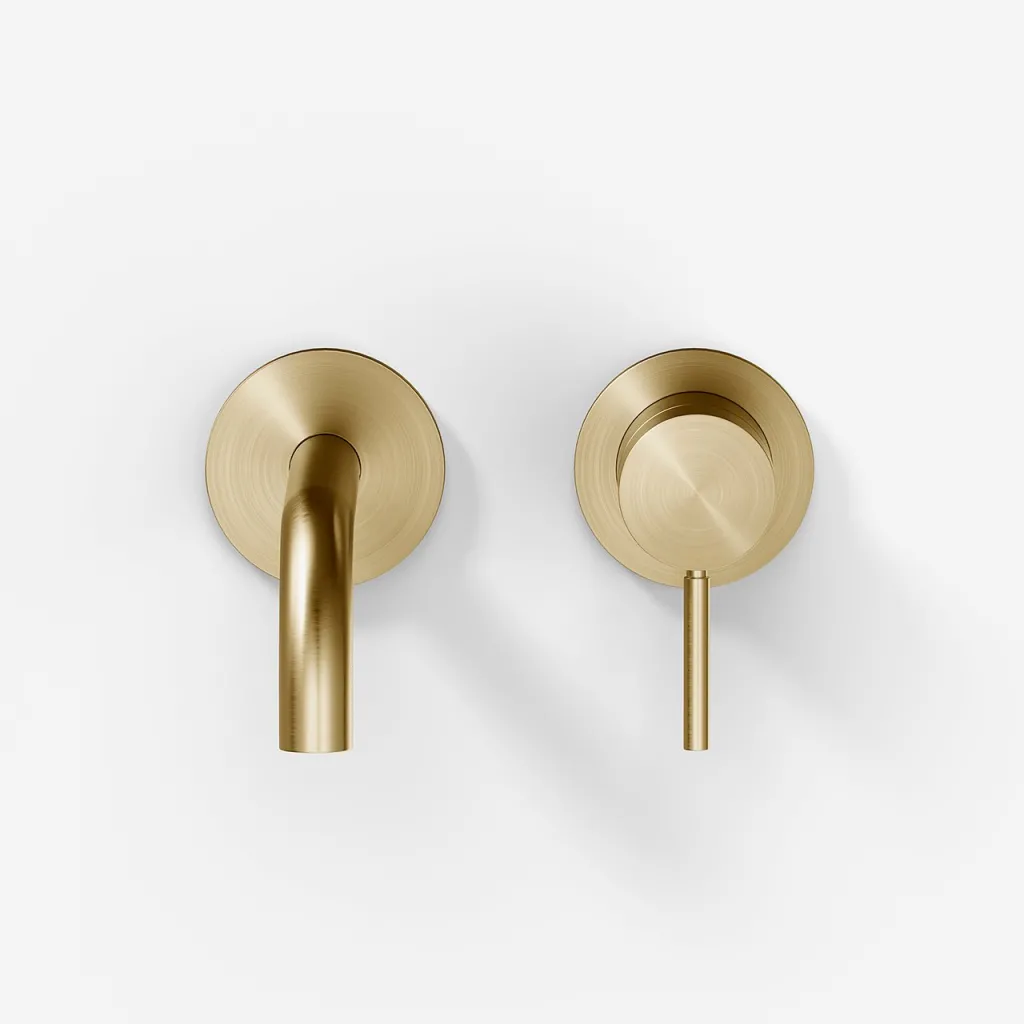 Semplice SHV502 S02 - 19 cm tut, PVD børstet messing