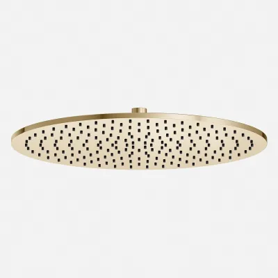 Rain DeLuxe RHB40 - Dusjhode, polert messing, naturlig