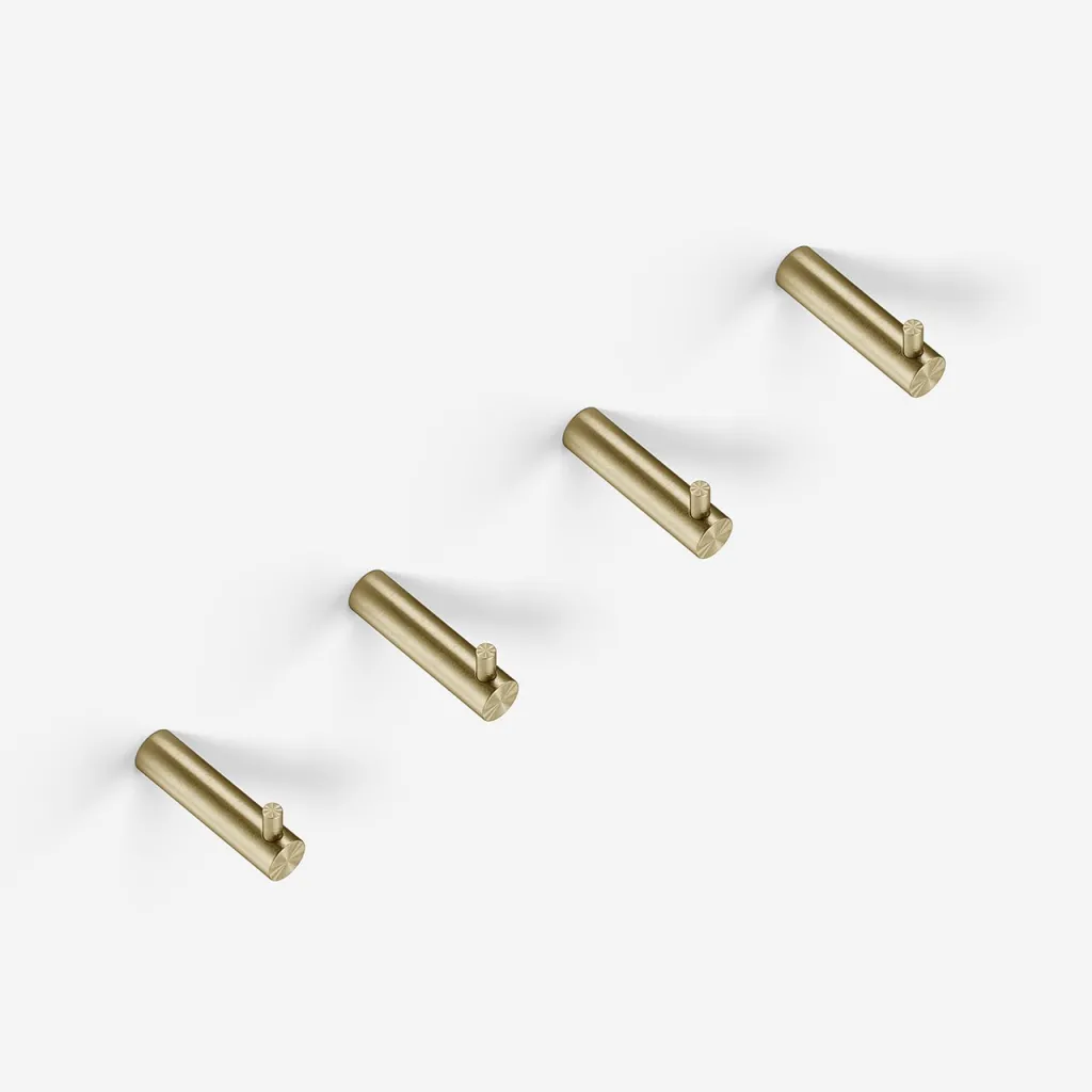 Semplice PS18 S01 - 4 x Krok, PVD Børstet Messing