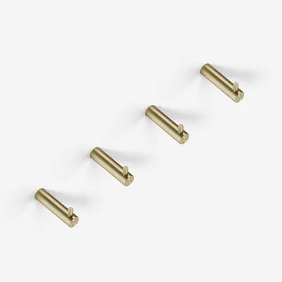 Semplice PS18 S01 - 4 x Krok, PVD Børstet Messing