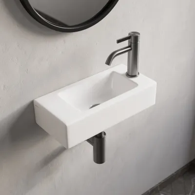 Brick 400 - Blank hvit