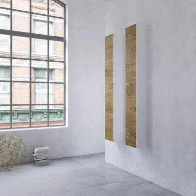 Copenhagen Chic CC1630 - Høyskap i Mattvid Corian® og rå vill eik