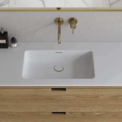 CPH Tapwork Soho 90 - MKII, fingertappede skap i naturlig eik inkludert Mathvid SolidTec®-vask