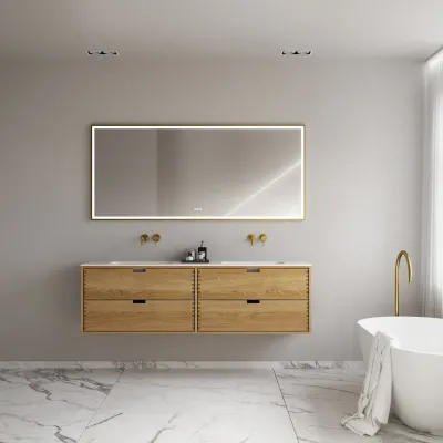 CPH Tapwork Soft 180D - MKII, fingertappede skap i naturlig eik inkludert Mathvid SolidTec®-vask