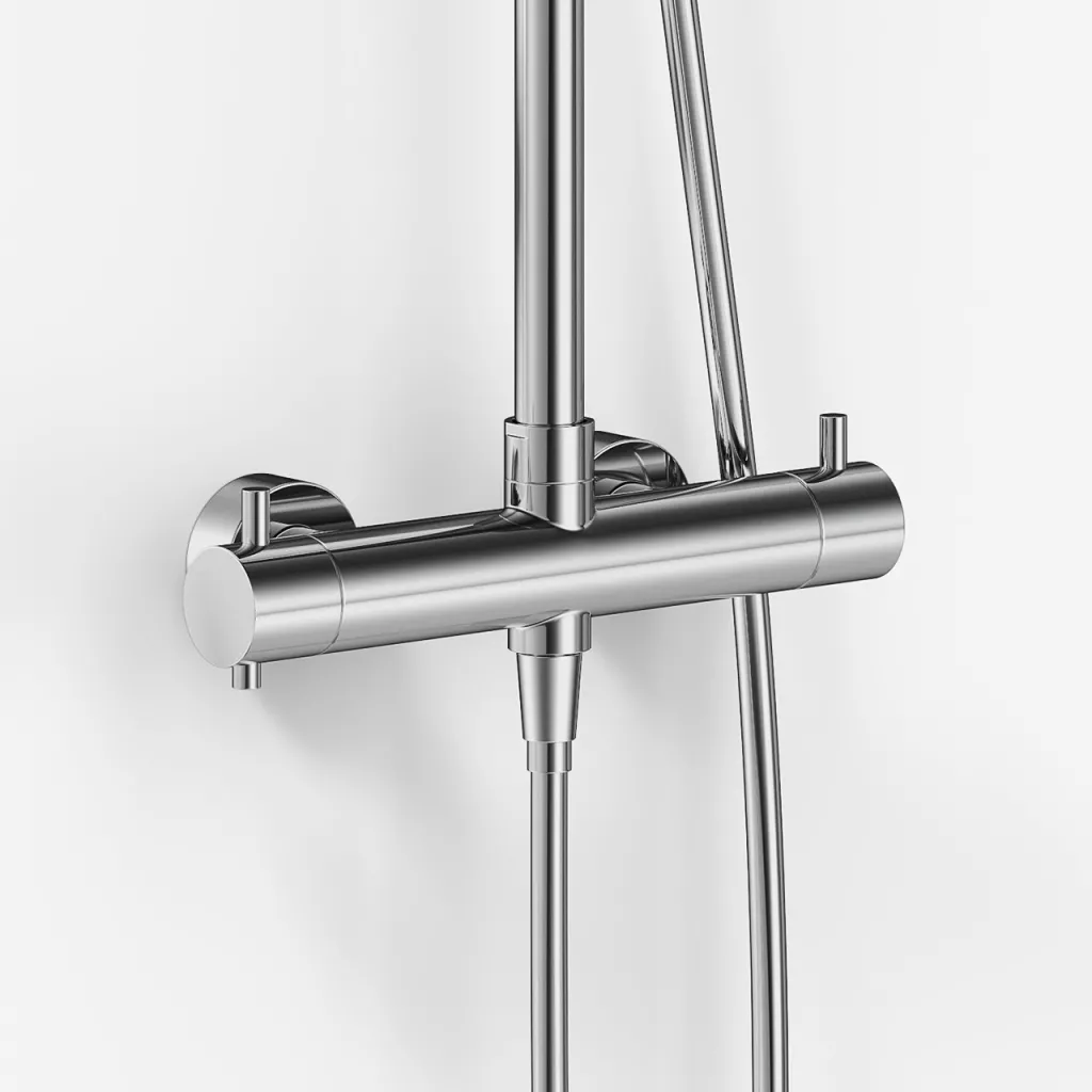 Classwell C900 -  Termostatsett XL Rain DeLuxe Ø30 EasyClean, Krom