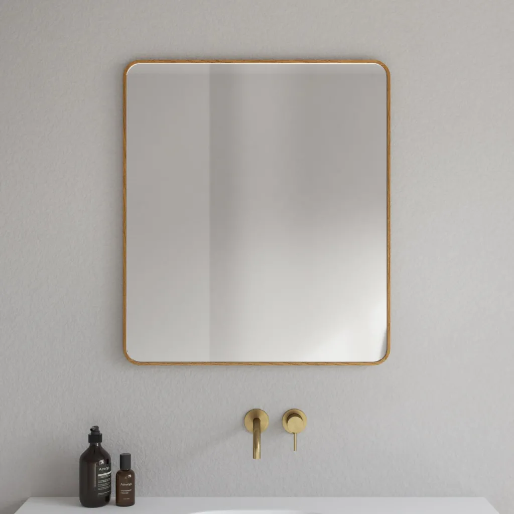 Noorwork NM7080 - 70x80 cm, Speil, Eik