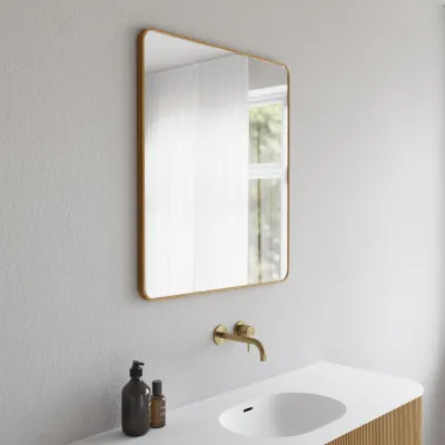 Noorwork NM7080 - 70x80 cm, Speil, Eik