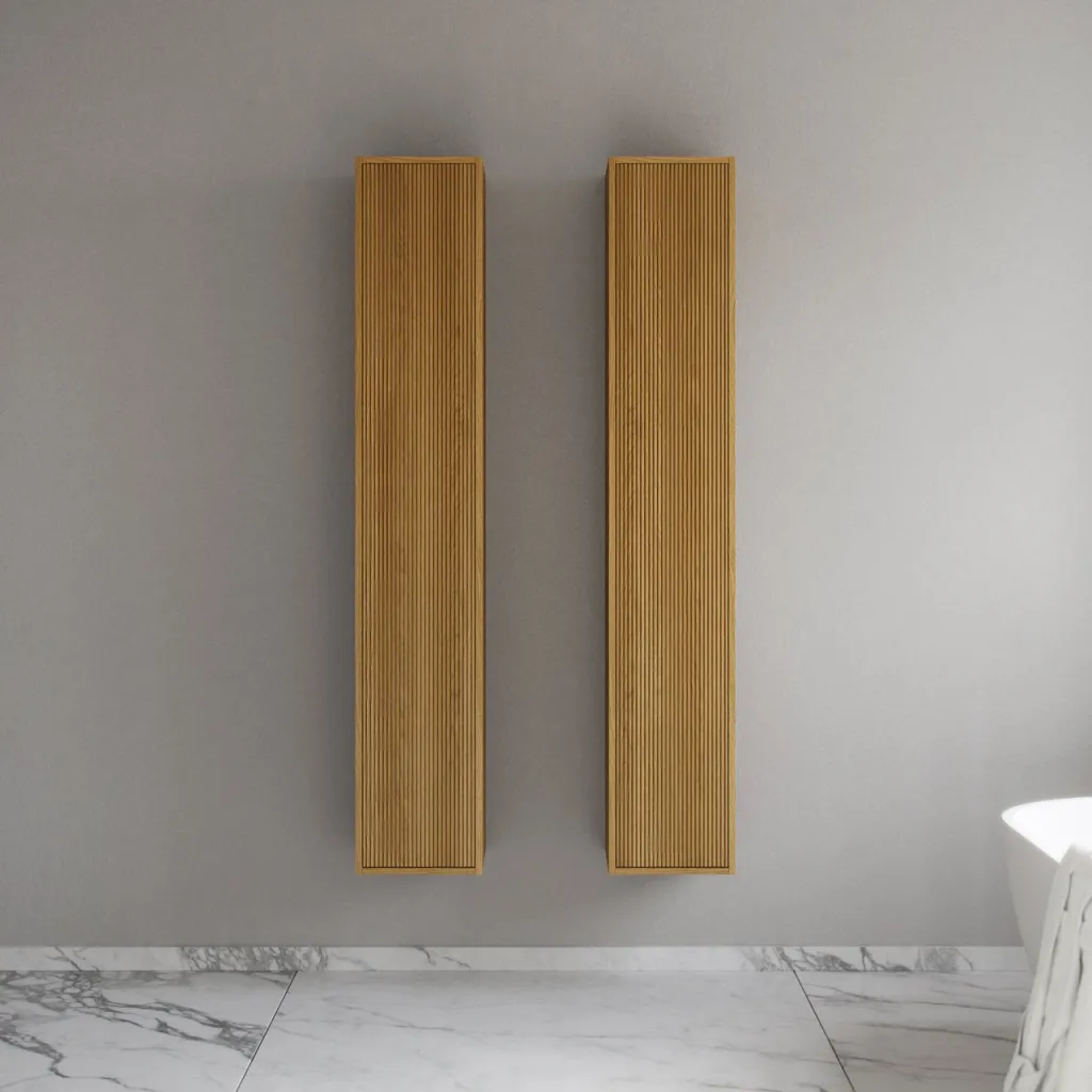 Noorwork NHC3317 - 30x35x170 cm High cabinet, Oak