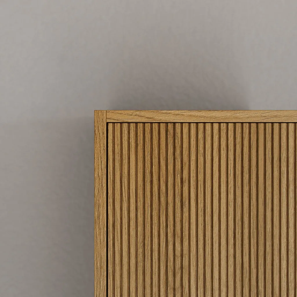 Noorwork NHC3317 - 30x35x170 cm High cabinet, Oak