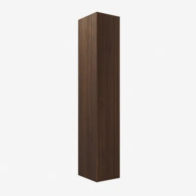 Noorwork NHC3317 - 30x35x170 cm High cabinet, Walnut