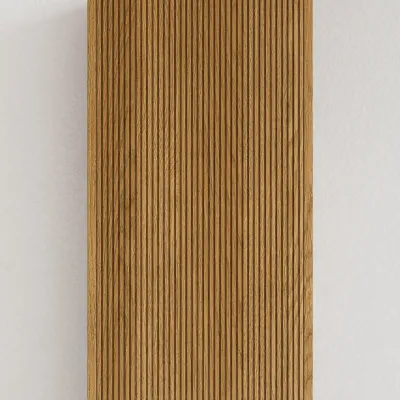 Noorwork NHC4317 - 40x35x170 cm, Skap med 2 skuffer i naturlig eik 