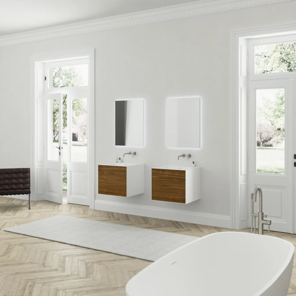 Copenhagen Chic 60 - Baderomsmøbler MKII, Valnøtt