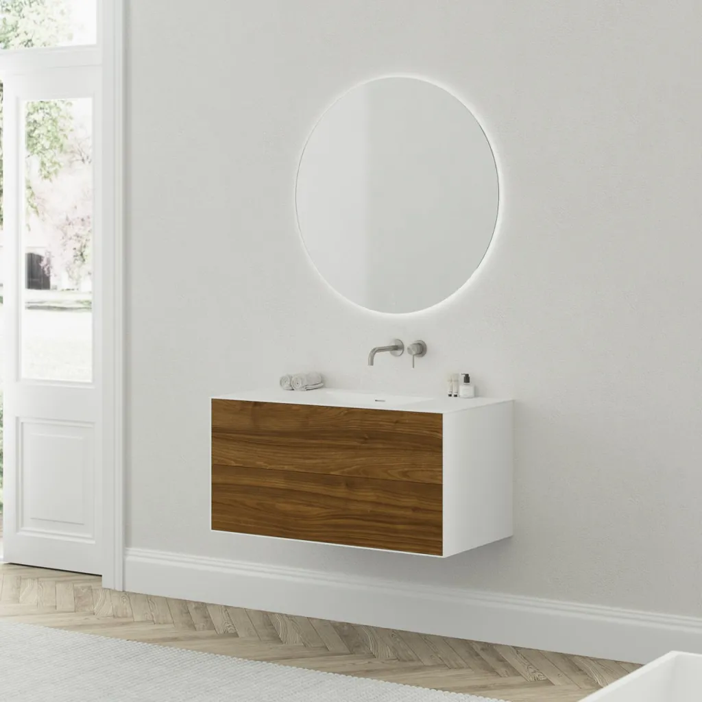 Copenhagen Chic 100 - Baderomsmøbler MKII, Valnøtt