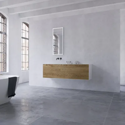 Copenhagen Chic 160L - MKII, Mathvid Corian® med rå vill eik